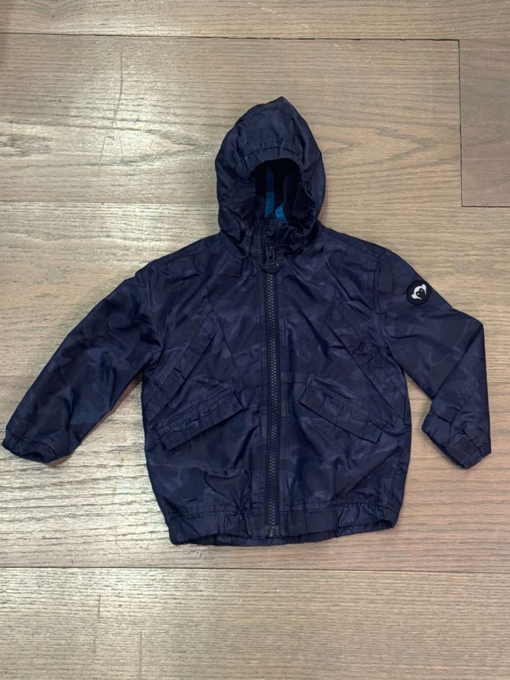 Appaman Navy Hooded Raincoat for Kids